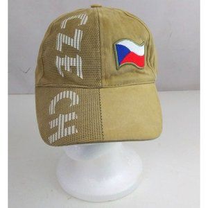 Czech Republic Unisex Embroidered Adjustable Baseball Cap